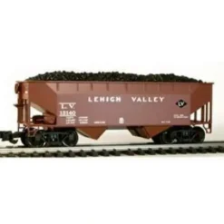 Aristo-Craft 41813 Lehigh Valley 2-Bay Coal Hopper - Model Train Junction: Quality Parts and Art Supplies