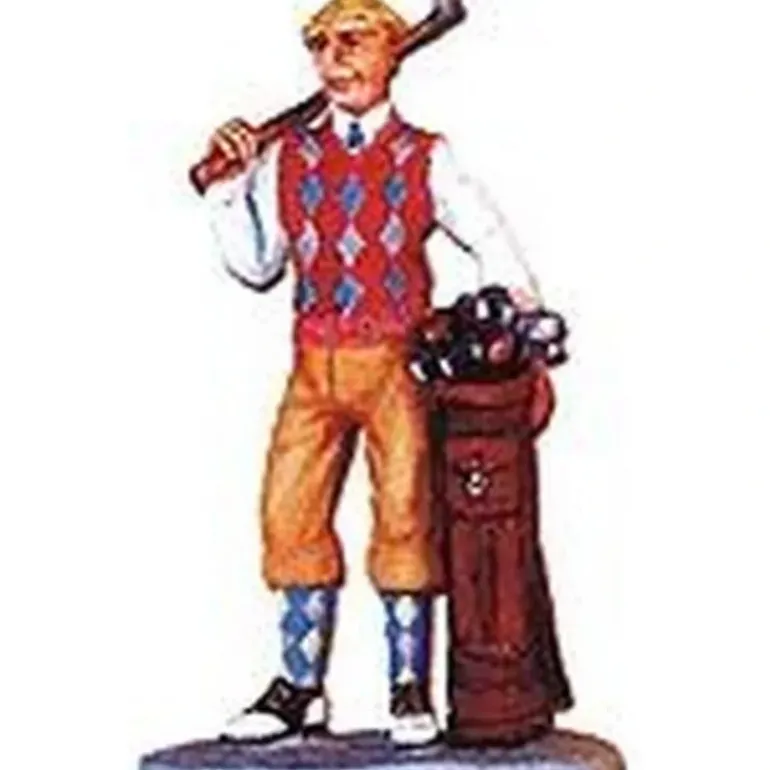 Aristo-Craft 60060 Male Sportsman w/Golf Club - Model Train Junction: Quality Parts and Art Supplies