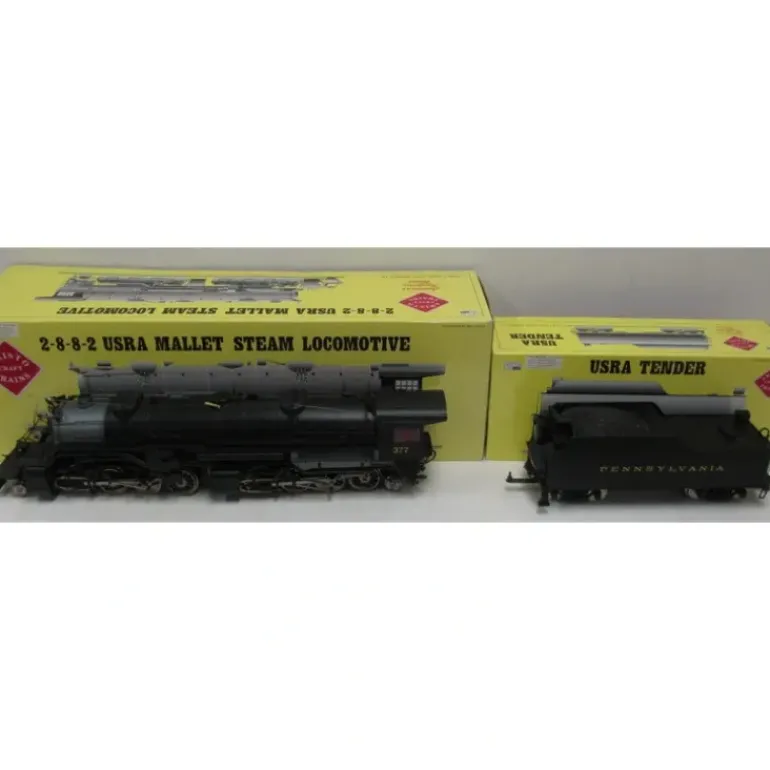Aristo-Craft 21601 PRR 2-8-8-2 Mallet Steam Locomotive & Tender - Model Train Junction: Quality Parts and Art Supplies