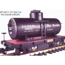 Aristo-Craft 40111 Rio Grande 20' Tank Car - Model Train Junction: Quality Parts and Art Supplies