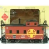 Aristo-Craft 42106 Santa Fe Long Steel Caboose (Metal Wheels) - Model Train Junction: Quality Parts and Art Supplies