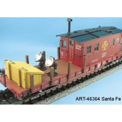 Aristo-Craft 46364 Santa Fe Searchlight Car - Metal Wheels - Model Train Junction: Quality Parts and Art Supplies