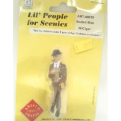 Aristo-Craft 60019 Seated Man with Cigar Figure - Model Train Junction: Quality Parts and Art Supplies