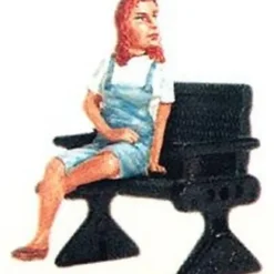Aristo-Craft 60085 Seated Young Woman - Model Train Junction: Quality Parts and Art Supplies