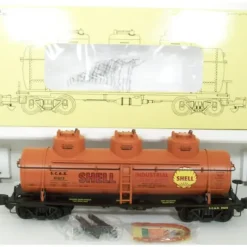 Aristo-Craft 41612 Shell Oil Three Dome Tank Car # 8004 - Model Train Junction: Quality Parts and Art Supplies