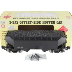 Aristo-Craft 41800 Undecorated 2-Bay Coal Hopper - Model Train Junction: Quality Parts and Art Supplies