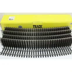 Aristo-Craft 20121 USA SS 11.5' Diameter Curved Track - Model Train Junction: Quality Parts and Art Supplies