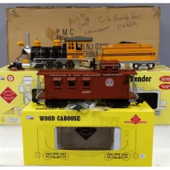 Aristo-Craft 80102C D&RGW C-16 Steam Loco. w/ Caboose - Model Train Junction: Quality Parts and Art Supplies