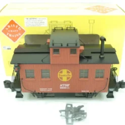 Aristo-Craft 22505C G Scale Santa Fe Bobber Caboose - Model Train Junction: Quality Parts and Art Supplies