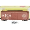 Aristo-Craft 46048CD SP&S Steel Boxcar #13255 - Metal Wheels - Model Train Junction: Quality Parts and Art Supplies
