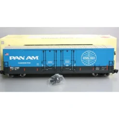 Aristo-Craft 50016P Pan Am 53' Evans Boxcar - Metal Wheels - Model Train Junction: Quality Parts and Art Supplies