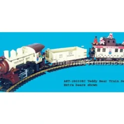 Aristo-Craft 28033RC Teddy Bear 0-4-0 G Gauge Steam Freight Starter Train Set - Model Train Junction: Quality Parts and Art Supplies