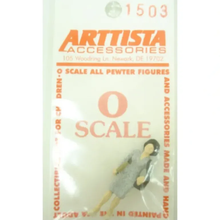 Arttista 1503 Business Woman Walking Down - Model Train Junction: Quality Parts and Art Supplies