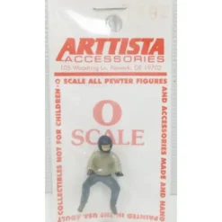 Arttista 1492 Man to Ride ATV O Scale Pewter Figure - Model Train Junction: Quality Parts and Art Supplies