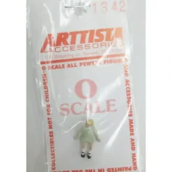Arttista 1342 O Girl As Passenger Pewter Figure - Model Train Junction: Quality Parts and Art Supplies