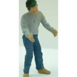 Arttista 1274 O Pewter Worker to Move Drum - Model Train Junction: Quality Parts and Art Supplies