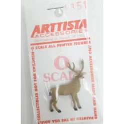 Arttista 1351 O Scale Buck Deer Pewter Figure - Model Train Junction: Quality Parts and Art Supplies