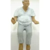 Arttista 1154 O Scale Old Man (For Rocking Chair) Pewter Figure - Model Train Junction: Quality Parts and Art Supplies