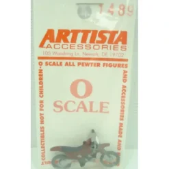 Arttista 1489 O Scale Pewter Dirt Bike - Model Train Junction: Quality Parts and Art Supplies