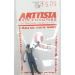 Arttista 1509 O Scale Pewter RR Worker Holding On - Model Train Junction: Quality Parts and Art Supplies