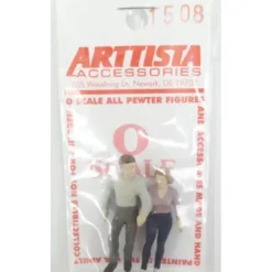 Arttista 1508 O Scale Pewter Couple Walking - Model Train Junction: Quality Parts and Art Supplies