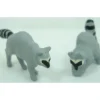 Arttista 1346 O Scale Raccoon Pewter Figures Hand Painted (Pack of 2) - Model Train Junction: Quality Parts and Art Supplies