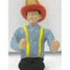 Arttista 13212 Pewter Firefighter Driving w/no Coat - Model Train Junction: Quality Parts and Art Supplies