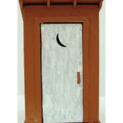 Arttista 1300 Pewter Outhouse - Model Train Junction: Quality Parts and Art Supplies