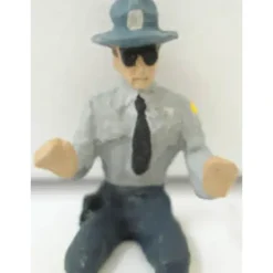 Arttista 1332 State Trooper Driving Pewter Figure - Model Train Junction: Quality Parts and Art Supplies