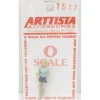 Arttista 1517 Young Girl w/Glass O Scale Pewter Figure - Model Train Junction: Quality Parts and Art Supplies