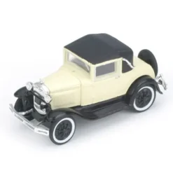 Athearn 26383 1:87 HO Cream Ford Model A Sport Coupe Ready To Roll - Model Train Junction: Quality Parts and Art Supplies