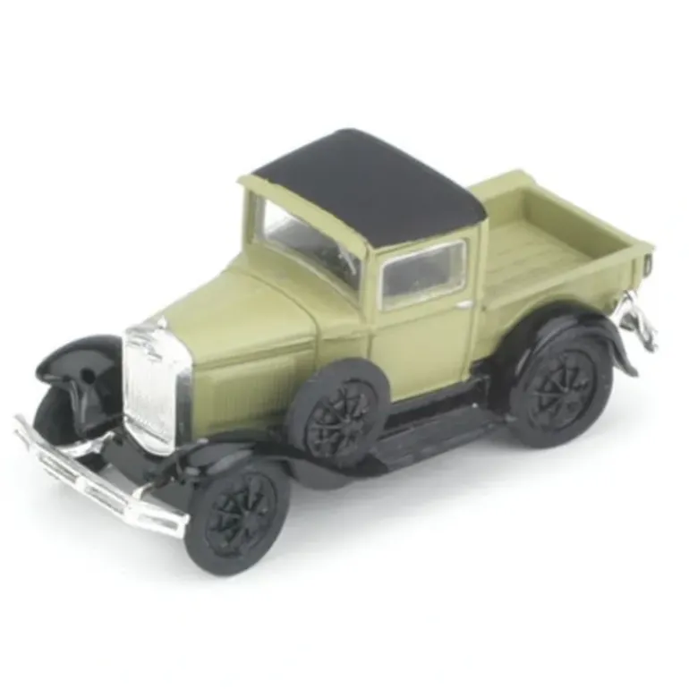 Athearn 26424 1:87 HO Ready To Roll Tan Model A Pickup - Model Train Junction: Quality Parts and Art Supplies