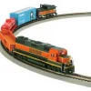 Athearn 1073 Burlington Northern Santa Fe Iron Horse HO Gauge Diesel Train Set - Model Train Junction: Quality Parts and Art Supplies