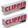 Athearn 73365 Clipper 45' Fruehauf Z-Van Trailer #1 (2) - Model Train Junction: Quality Parts and Art Supplies