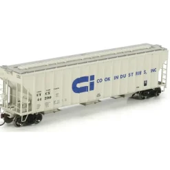 Athearn 73873 Cook #44290 HO RTR FMC 4700 Covered Hopper - Model Train Junction: Quality Parts and Art Supplies