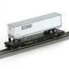 Athearn 92075 CSX 50' Flat w/Trailer - Model Train Junction: Quality Parts and Art Supplies