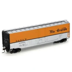 Athearn 71935 D&RGW 50' SS Plug Door Boxcar #60978 - Model Train Junction: Quality Parts and Art Supplies