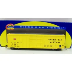 Athearn 87405 GB&W 50' FMC Plug Door Boxcar 7381 - Model Train Junction: Quality Parts and Art Supplies