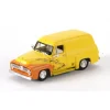 Athearn 26495 HO 1955 Ford F-100 Panel Truck, Yellow/Flames - Model Train Junction: Quality Parts and Art Supplies