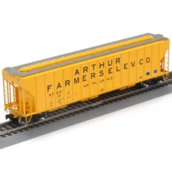 Athearn 73819 HO AFEX Arthur Farms FMC 4700 Covered Hopper #108 - Model Train Junction: Quality Parts and Art Supplies