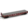 Athearn 96346 HO ATSF RTR 40' Flat Car #97107 - Model Train Junction: Quality Parts and Art Supplies