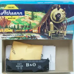 Athearn 1227 HO Baltimore & Ohio 34' Twin Hopper Kit - Model Train Junction: Quality Parts and Art Supplies