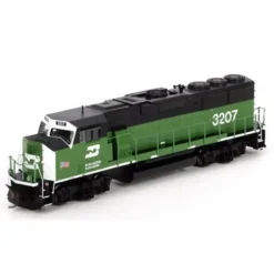 Athearn 88813 HO Burlington Northern Ready to Run GP60M Diesel Locomotive #3207 - Model Train Junction: Quality Parts and Art Supplies