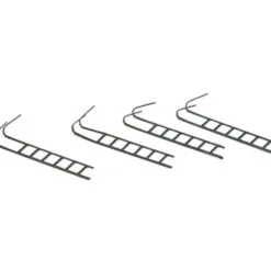 Athearn 12504 HO Caboose Ladder (Pack of 4) - Model Train Junction: Quality Parts and Art Supplies
