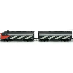 Athearn 80393 HO Canadian National Zebra F7 A/B Diesel Locomotive #9044 & #9045 - Model Train Junction: Quality Parts and Art Supplies