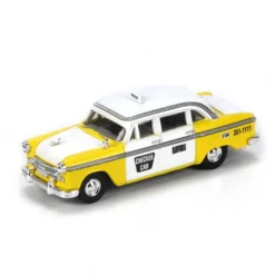Athearn 26358 HO Checker A8 Taxi Yellow & White - Model Train Junction: Quality Parts and Art Supplies