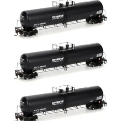 Athearn 97603 HO Chief Ethanol Fuels 30K Gallon Ethanol Tank Cars (Set of 3) - Model Train Junction: Quality Parts and Art Supplies