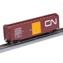 Athearn 70783 HO CN 50' Smooth Plug Door Boxcar #353009 - Model Train Junction: Quality Parts and Art Supplies