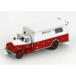 Athearn 91831 HO County Rescue Mack "B" Rescue Truck #9 - Model Train Junction: Quality Parts and Art Supplies