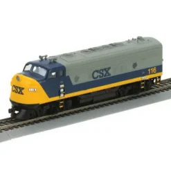Athearn 80212 HO CSX F7A Powered Diesel Locomotive #116 - Model Train Junction: Quality Parts and Art Supplies